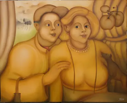 Obra del artista Alvaro Gomez