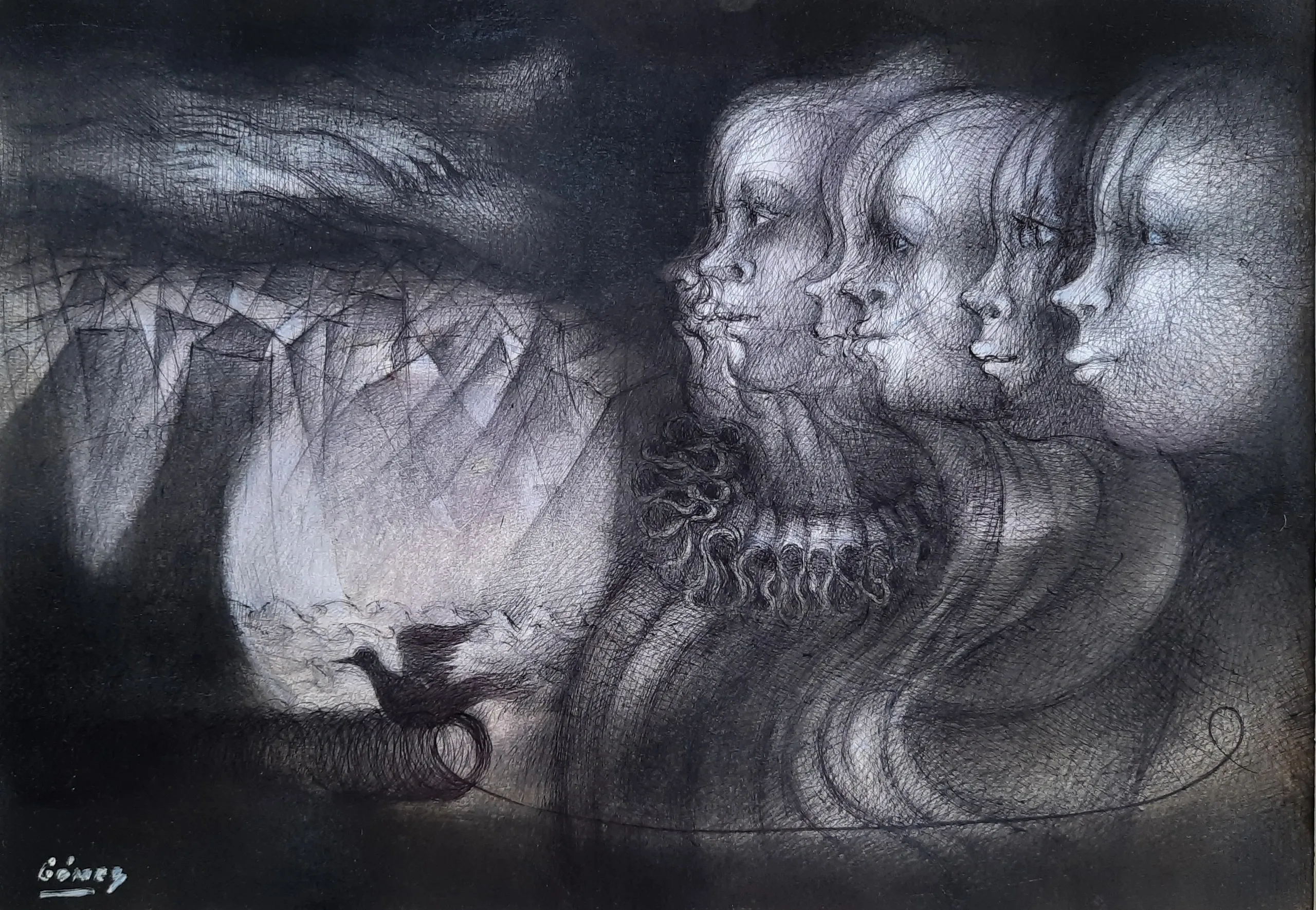 Obra del artista Alvaro Gomez