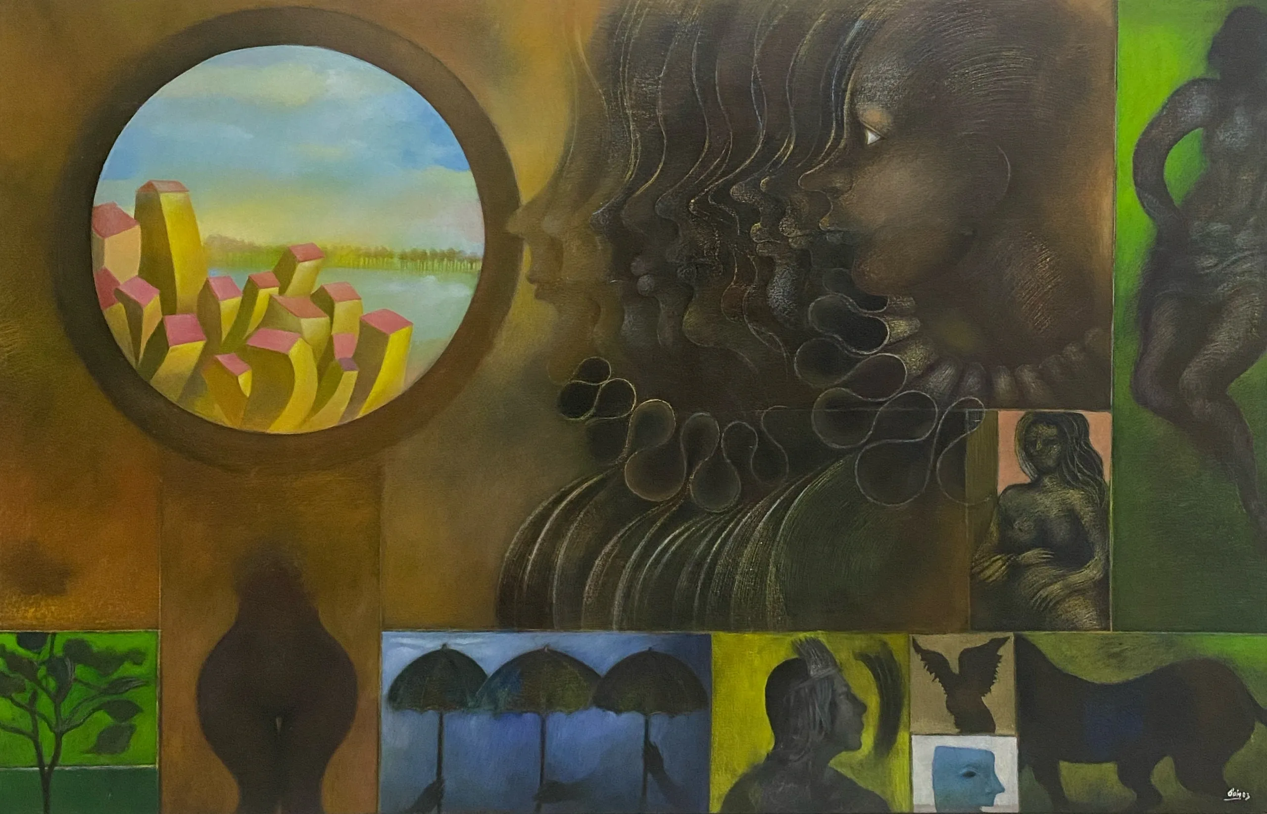 Obra del artista Alvaro Gomez