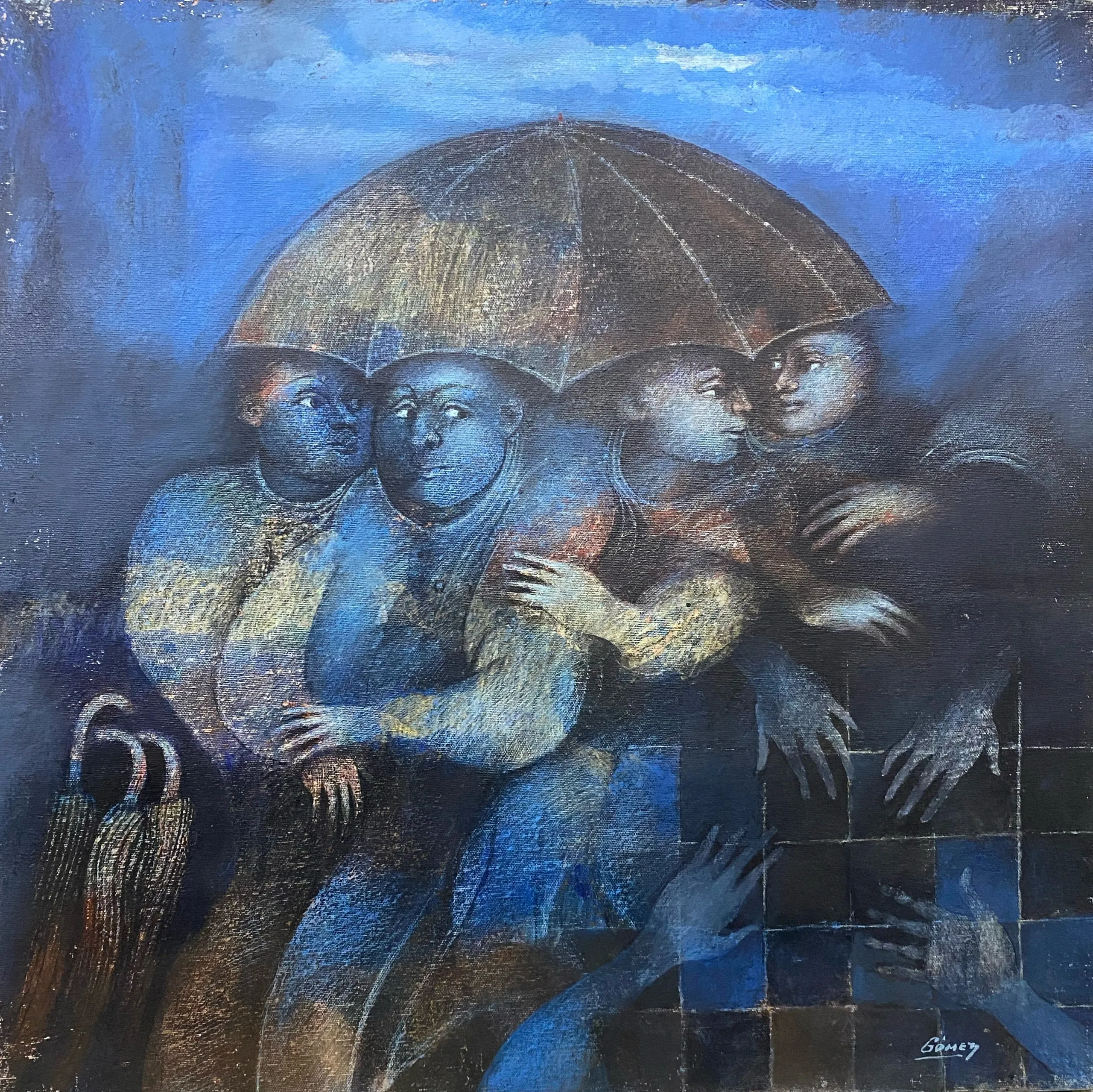 Obra del artista Alvaro Gomez