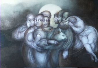 Obra del artista Alvaro Gomez