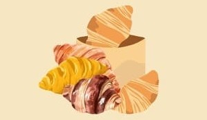 variedad de panes dulces